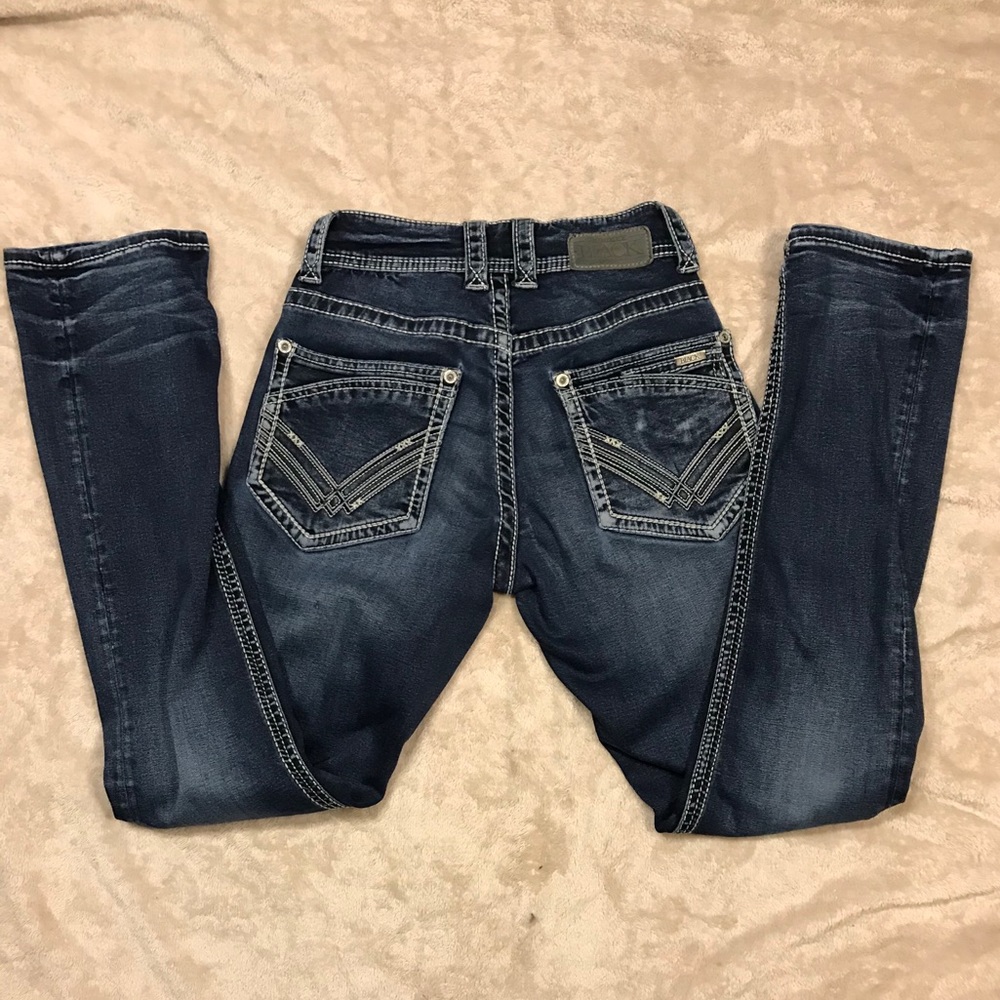 Buckle Black straight leg